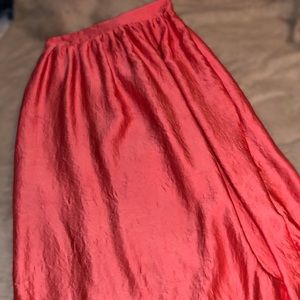 Long Silky Skirt